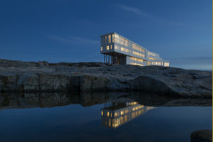 Fogo Island Inn at Dusk